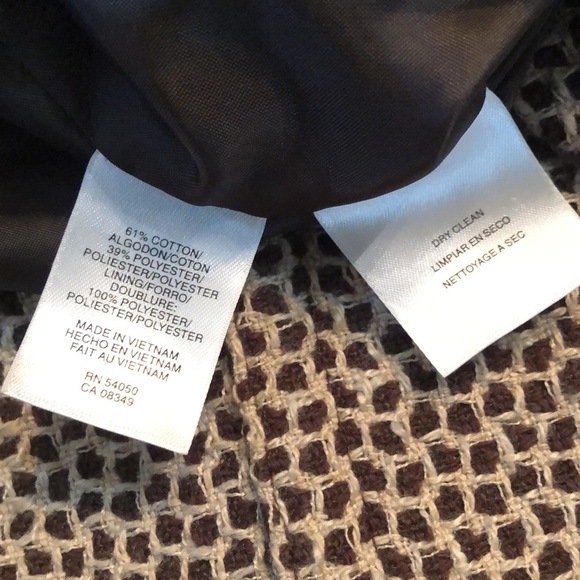 Jones | Wear Classic tweedy fabric rollup or down sleeves lined comfy jacket - Picture 10 of 13